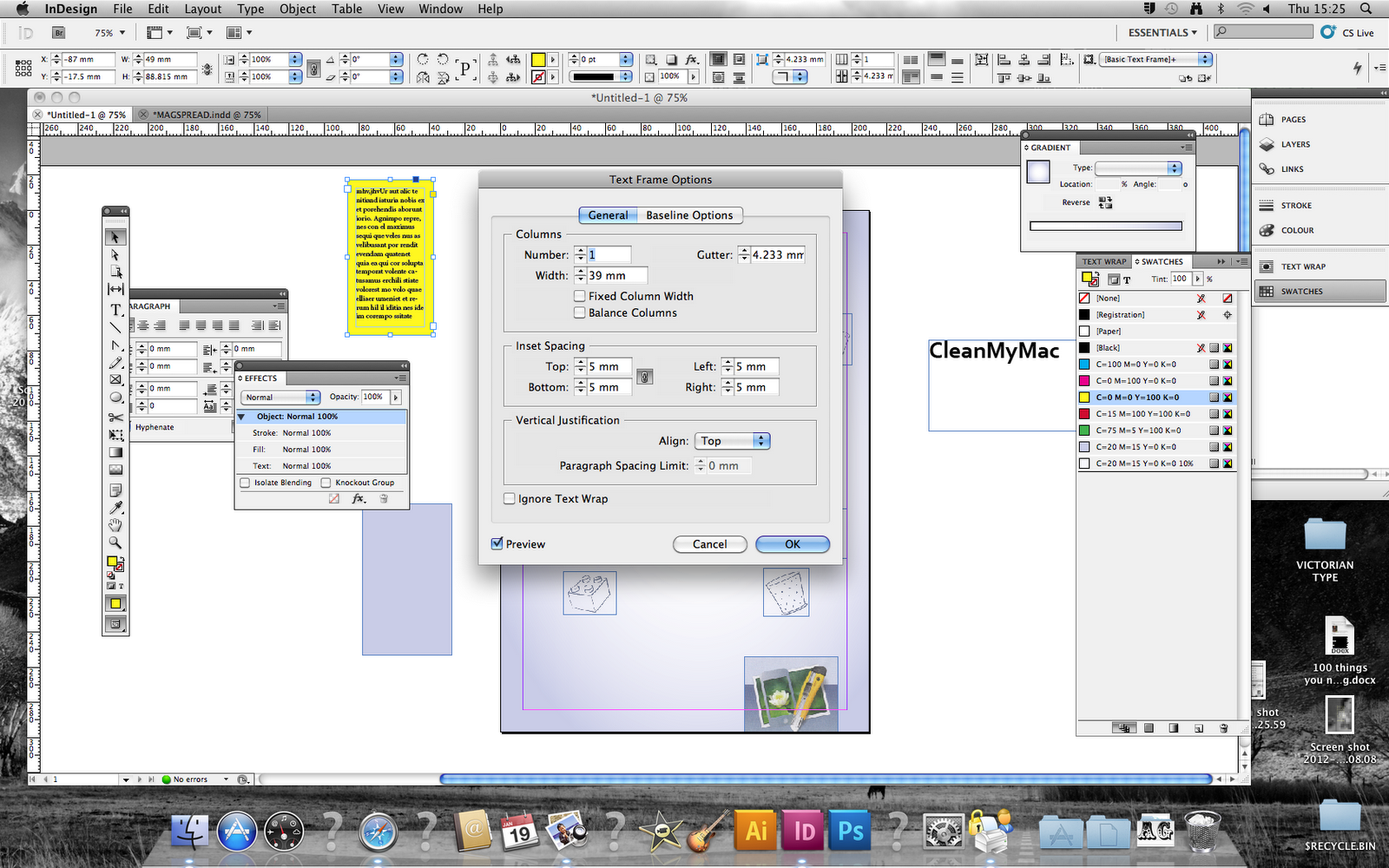 Формат INDESIGN